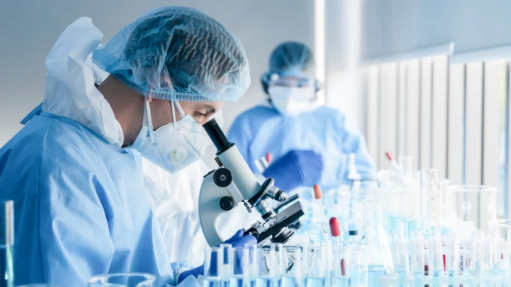 Listing page interface showing searchable and filterable scientific data entries